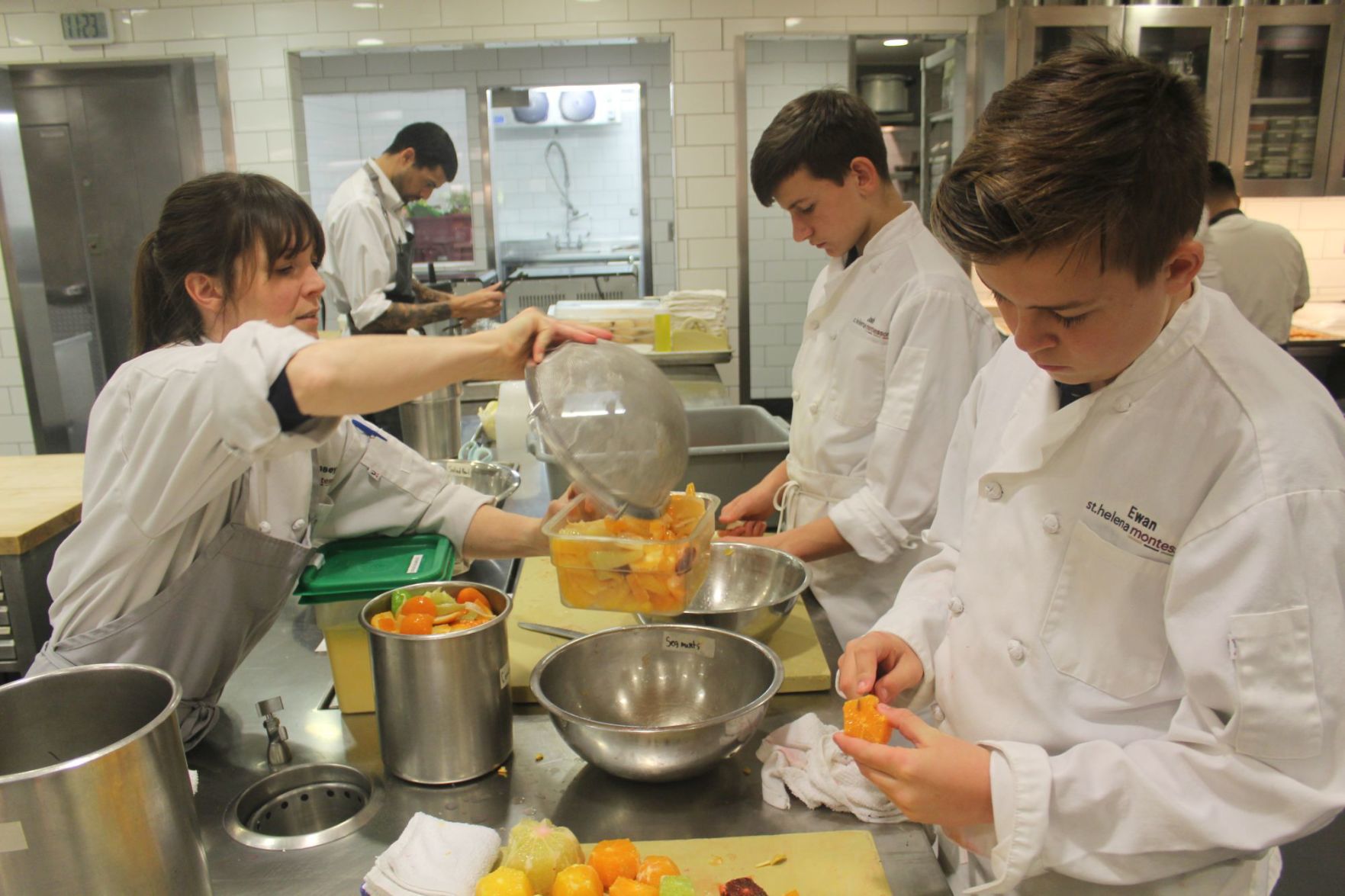 Erin Ramsey, Josh Johnson, Ewan Oliver